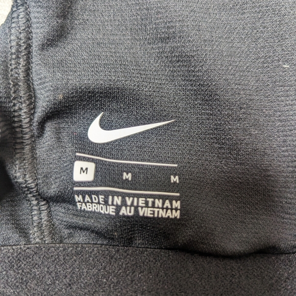 Nike Women Size Medium One Piece Competitive Swimsuit Black Grey Animal Print - Picture 6 of 9